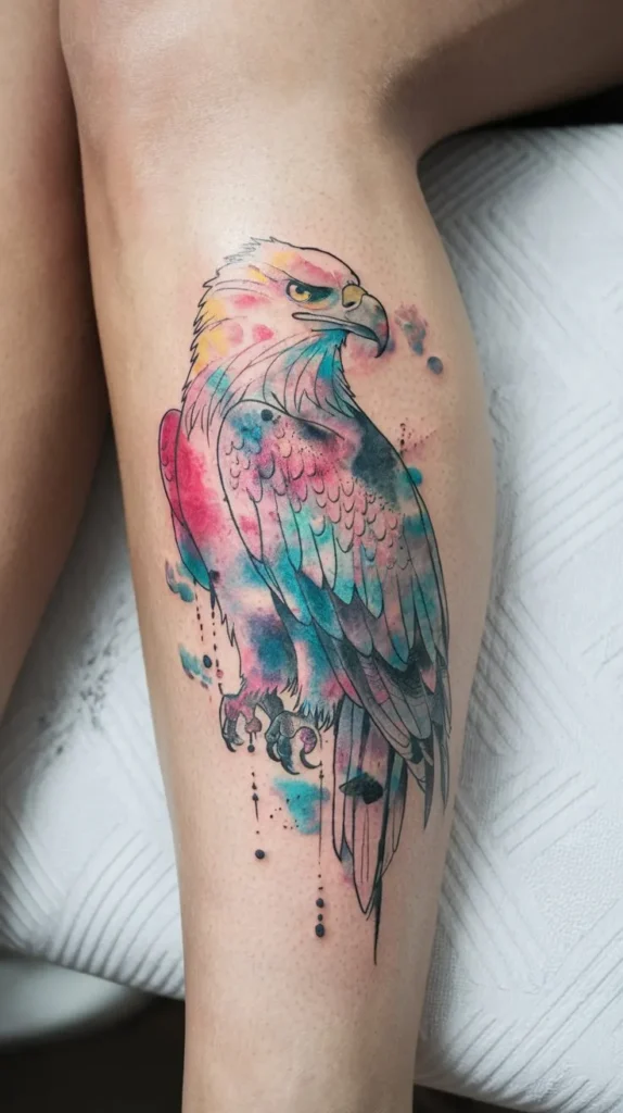 11 Eagle Tattoos for Females to Symbolize Courage and Resilience