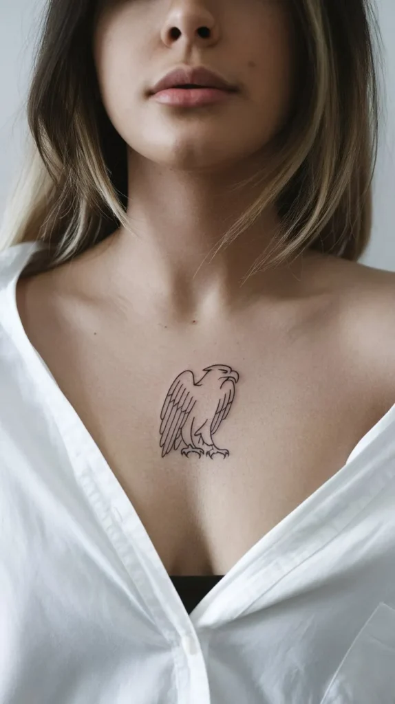 11 Eagle Tattoos for Females to Symbolize Courage and Resilience