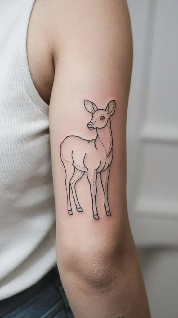 10 Deer Tattoo Ideas for Women: Delicate and Dainty Designs