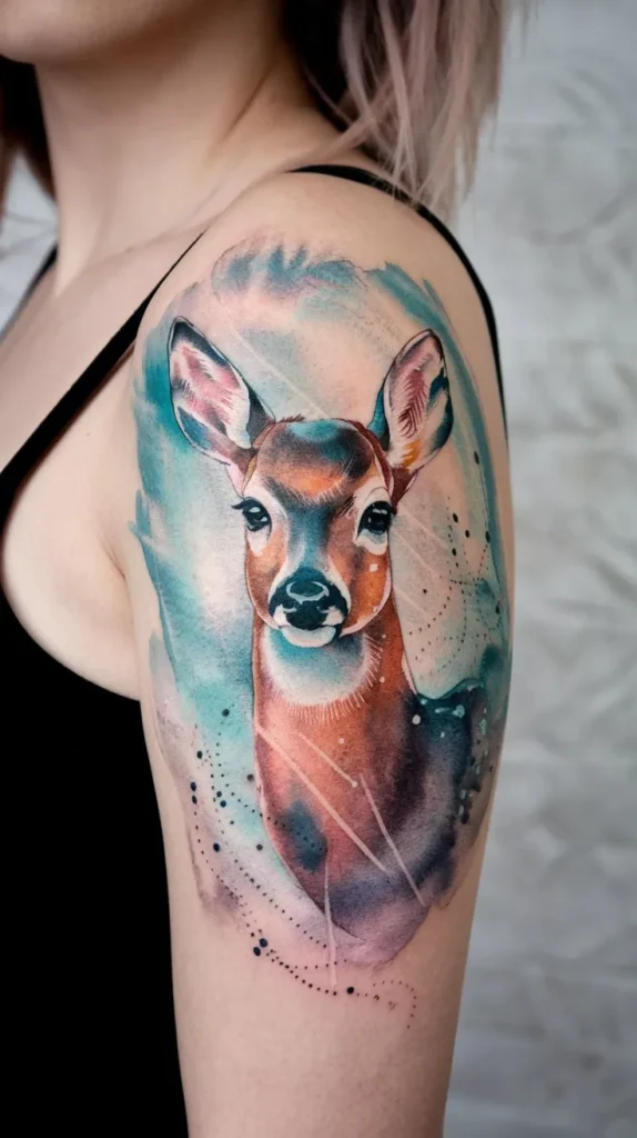 10 Deer Tattoo Ideas for Women: Delicate and Dainty Designs