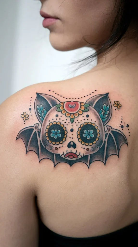 10 Cute and Delicate Bat Tattoos: Perfect for Every Woman