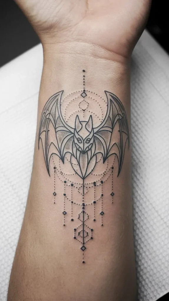 10 Cute and Delicate Bat Tattoos: Perfect for Every Woman