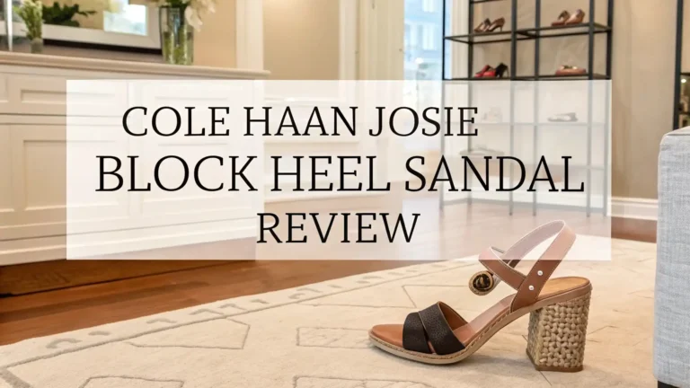 Cole Haan Josie Block Heel Sandal Review: Guide to Style and Comfort