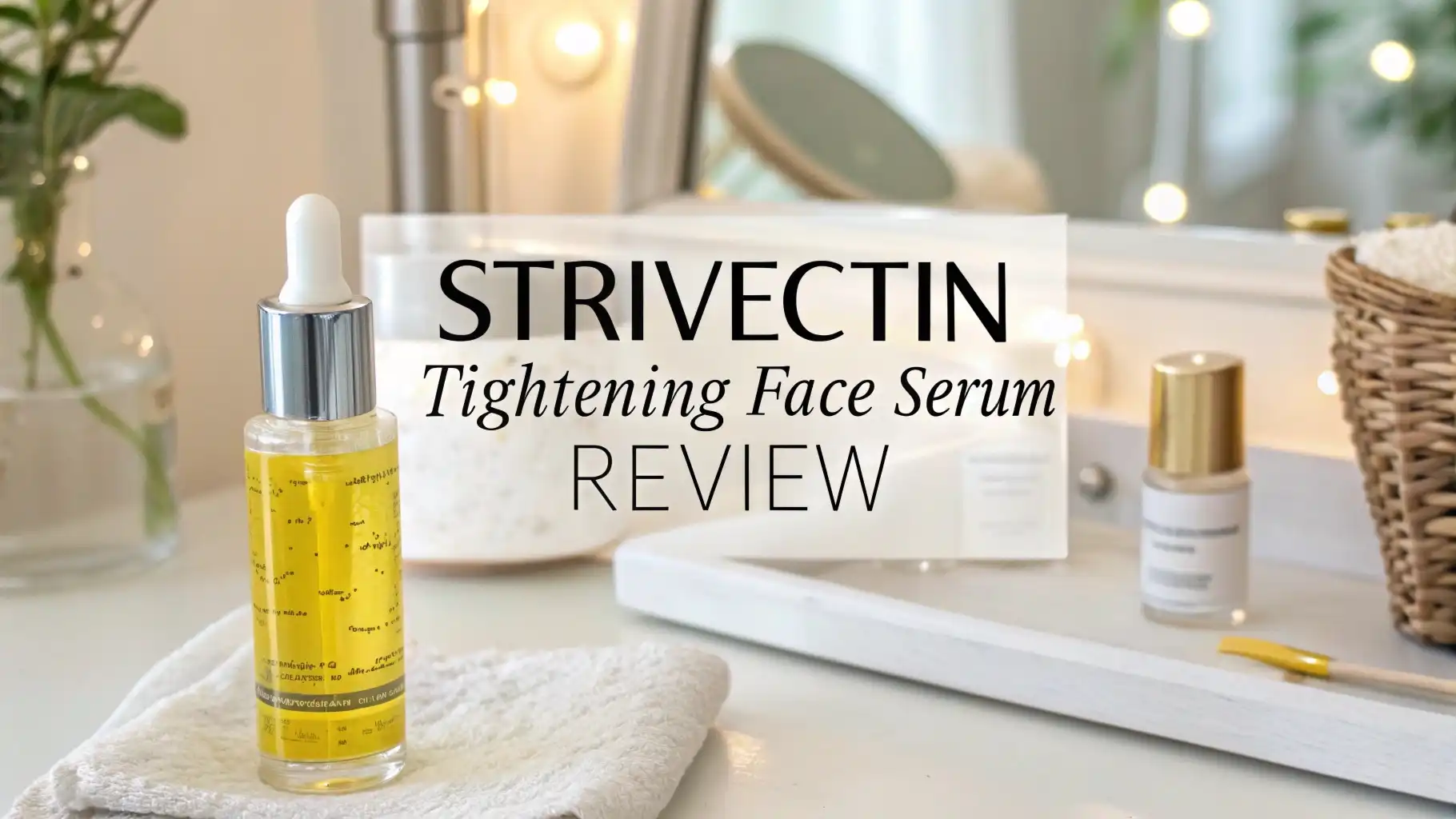 StriVectin Tightening Face Serum Review 2026: Worth Trying?