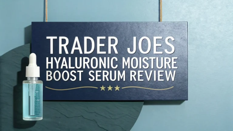 Trader Joes Hyaluronic Moisture Boost Serum Review 2026: Worth It?